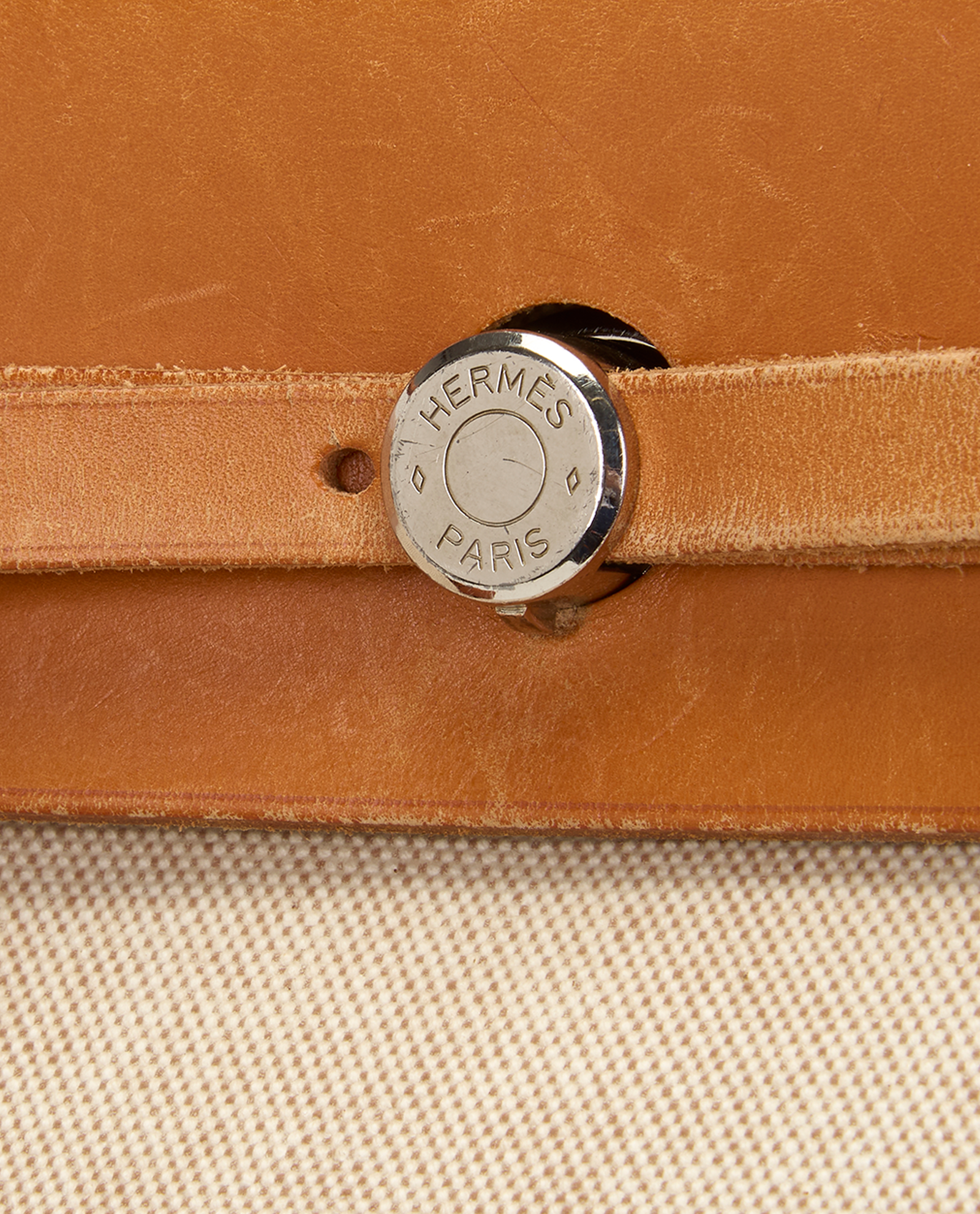 Herbag 39 In Vache Hunter/Toile Ecru/Naturel Sable, &pound;750, Handbags, Beige, Canvas, Other view